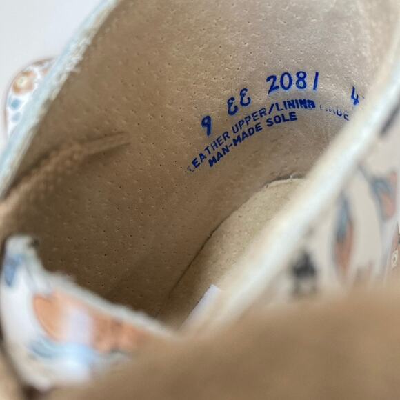 Mon Petit Shoes x Rylee + Cru Floral Lace Up Boots - Bloom - 9 - Picture 8 of 9